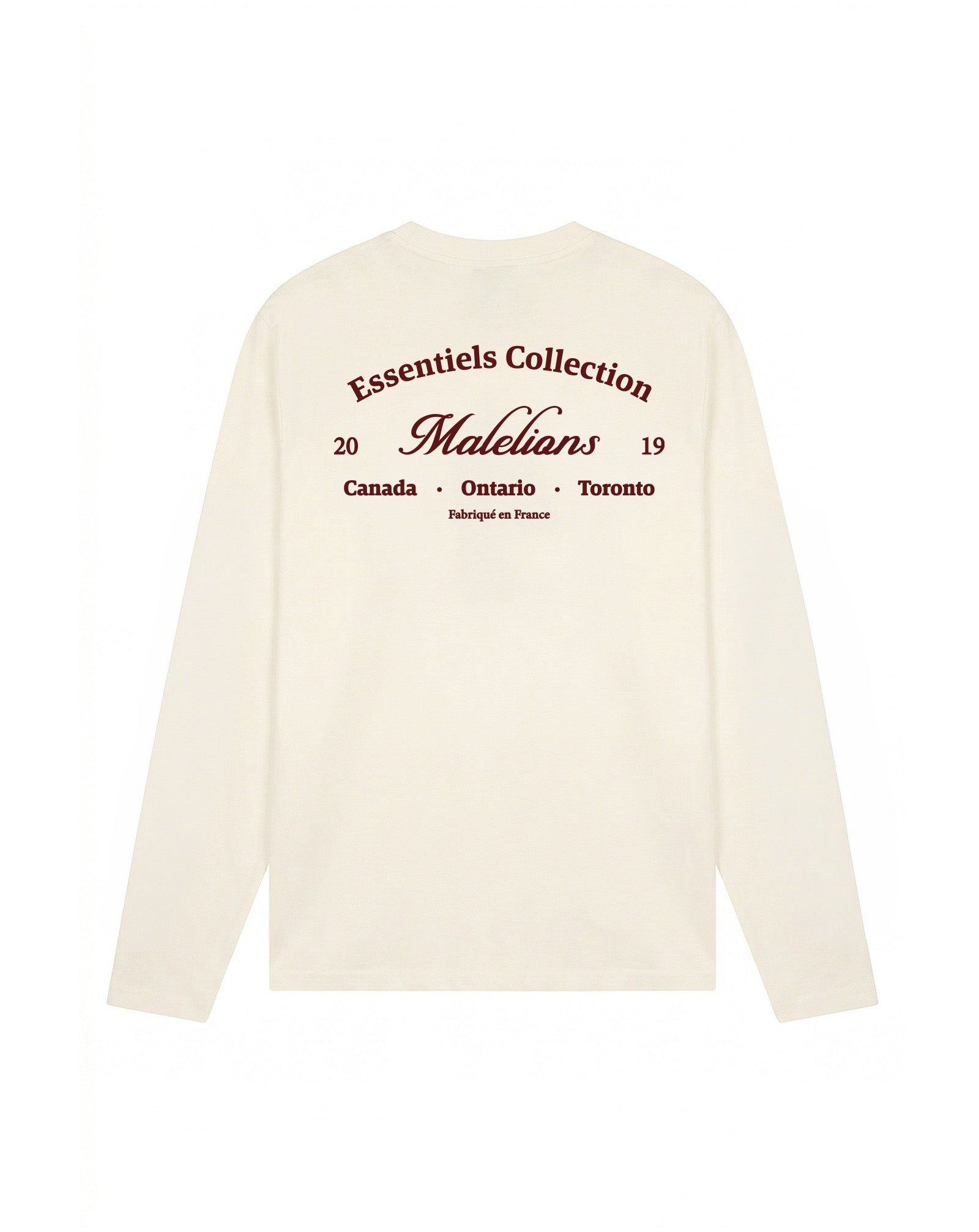 Malelions Men Marina Longsleeve T-Shirt | Off-White