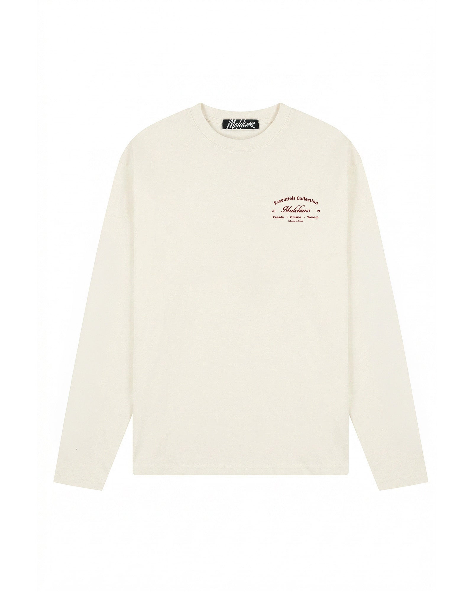 Malelions Men Marina Longsleeve T-Shirt | Off-White