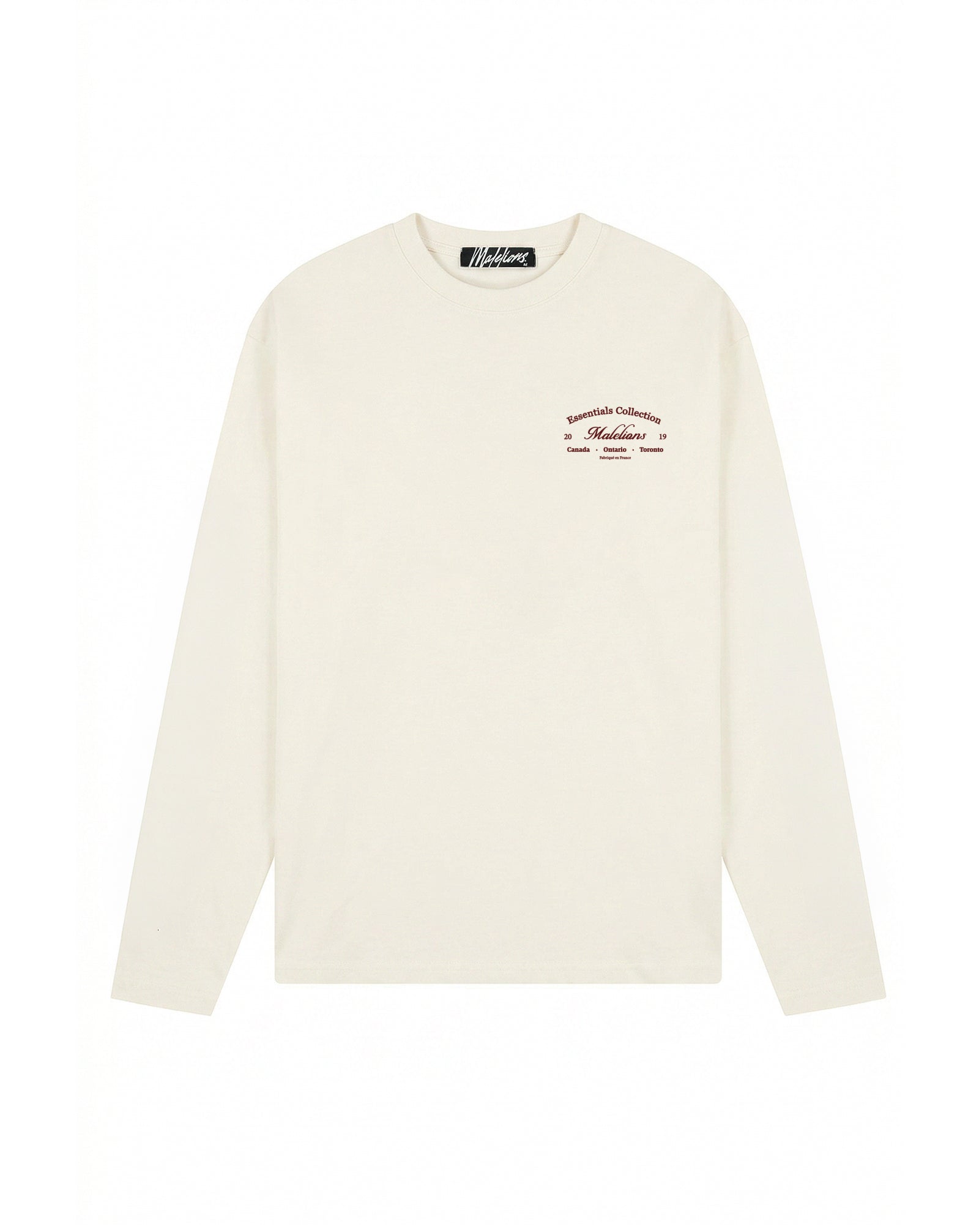 Malelions Men Marina Longsleeve T-Shirt | Off-White