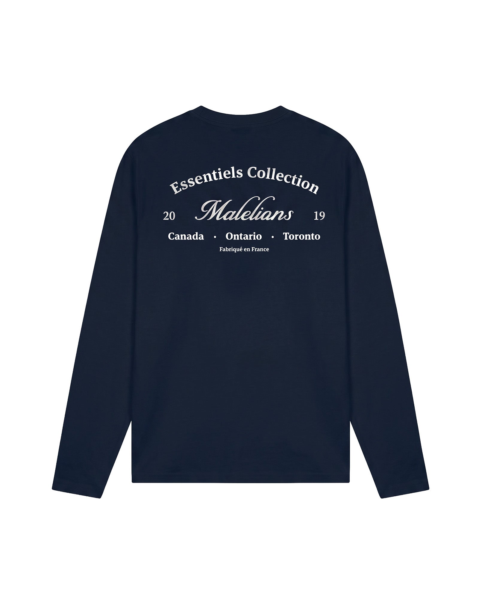 Malelions Men Marina Longsleeve T-Shirt | Navy
