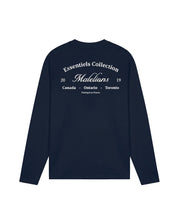 Malelions Men Marina Longsleeve T-Shirt | Navy
