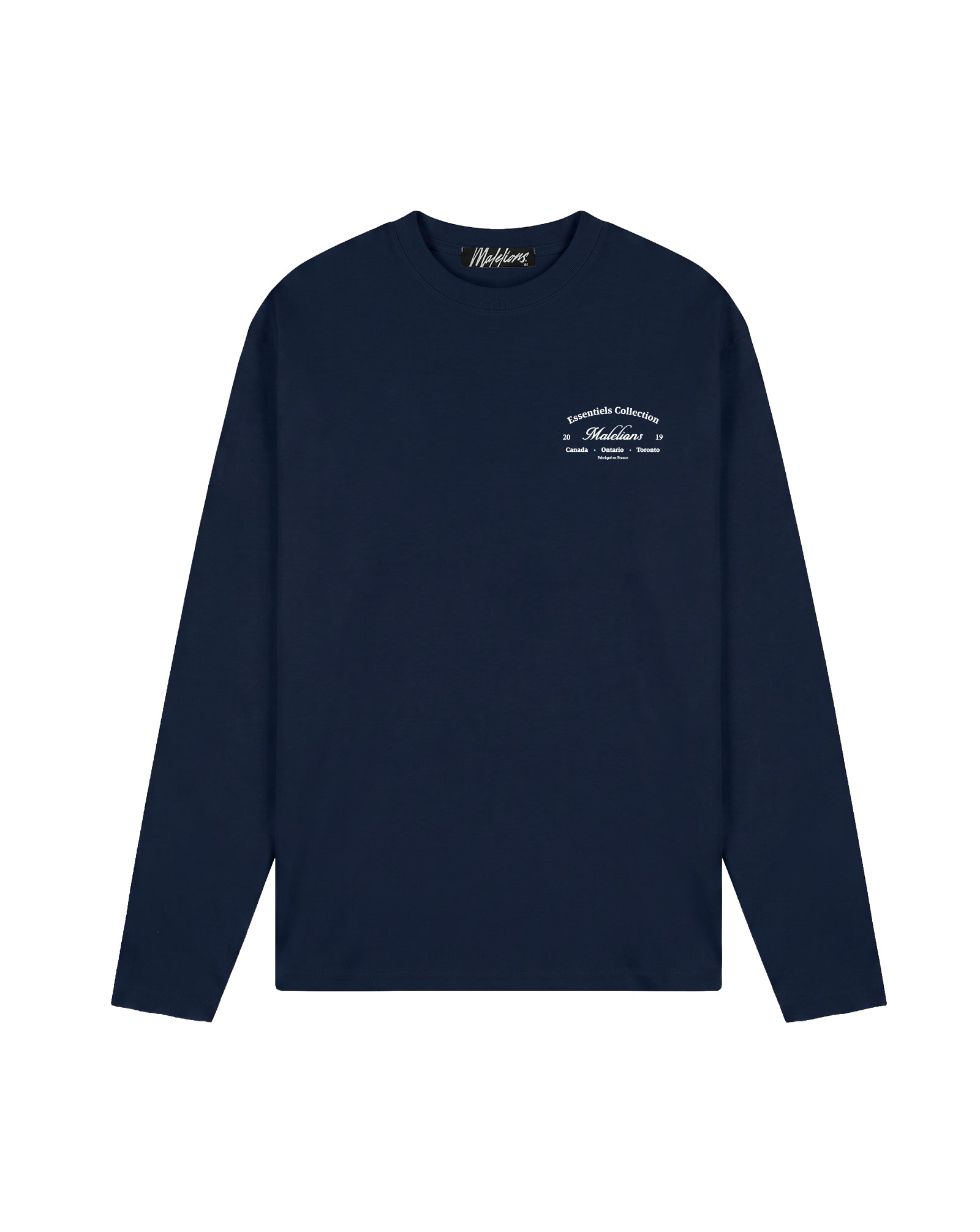 Malelions Men Marina Longsleeve T-Shirt | Navy