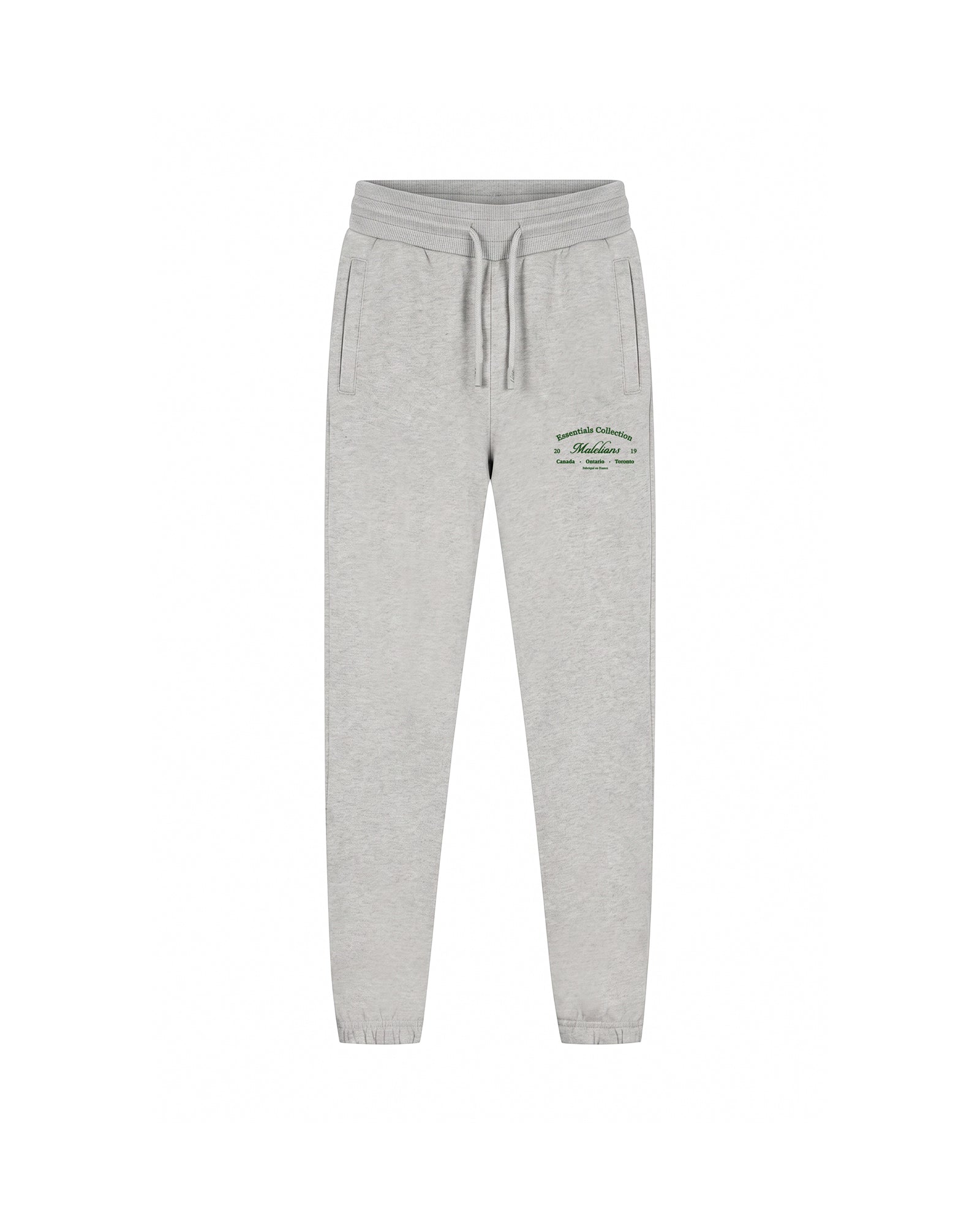 Malelions Men Marina Sweatpants | Grey Melange