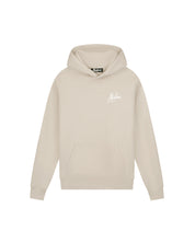 Malelions Men Striped Signature Hoodie | Almond