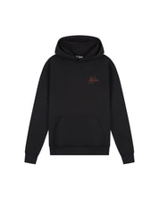 Malelions Men Striped Signature Hoodie | Black