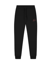 Malelions Men Striped Signature Sweatpants | Black