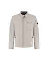  Malelions Men Softshell Coach Jacket | Light Taupe