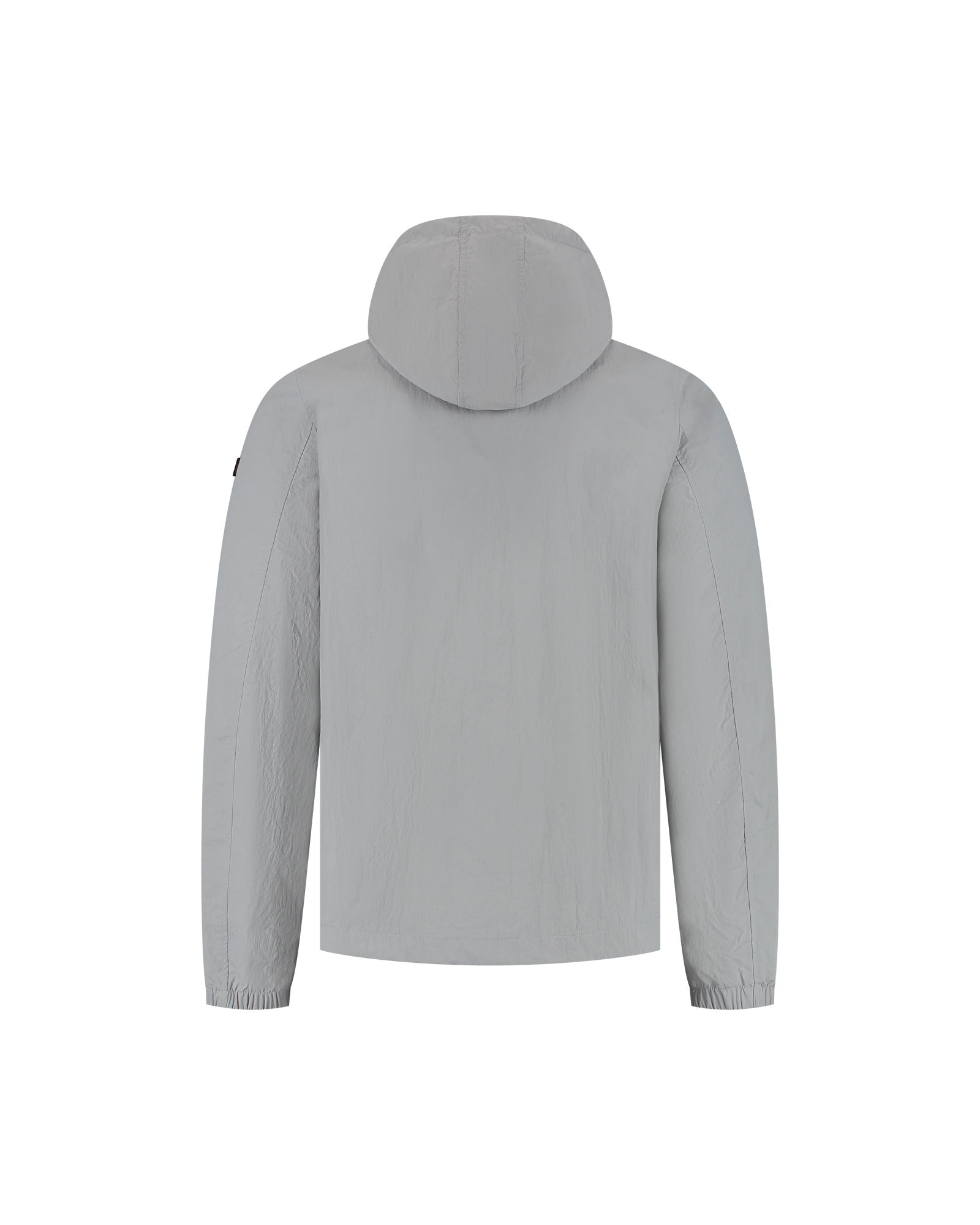 Malelions Men Nylon Windbreaker | Pearl Grey