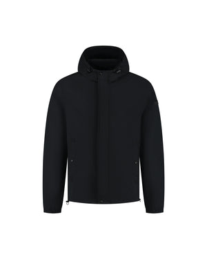 Malelions Men Nylon Windbreaker | Black