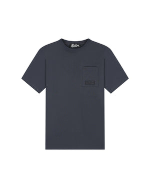 Malelions Men Pocket T-Shirt | Antra Grey