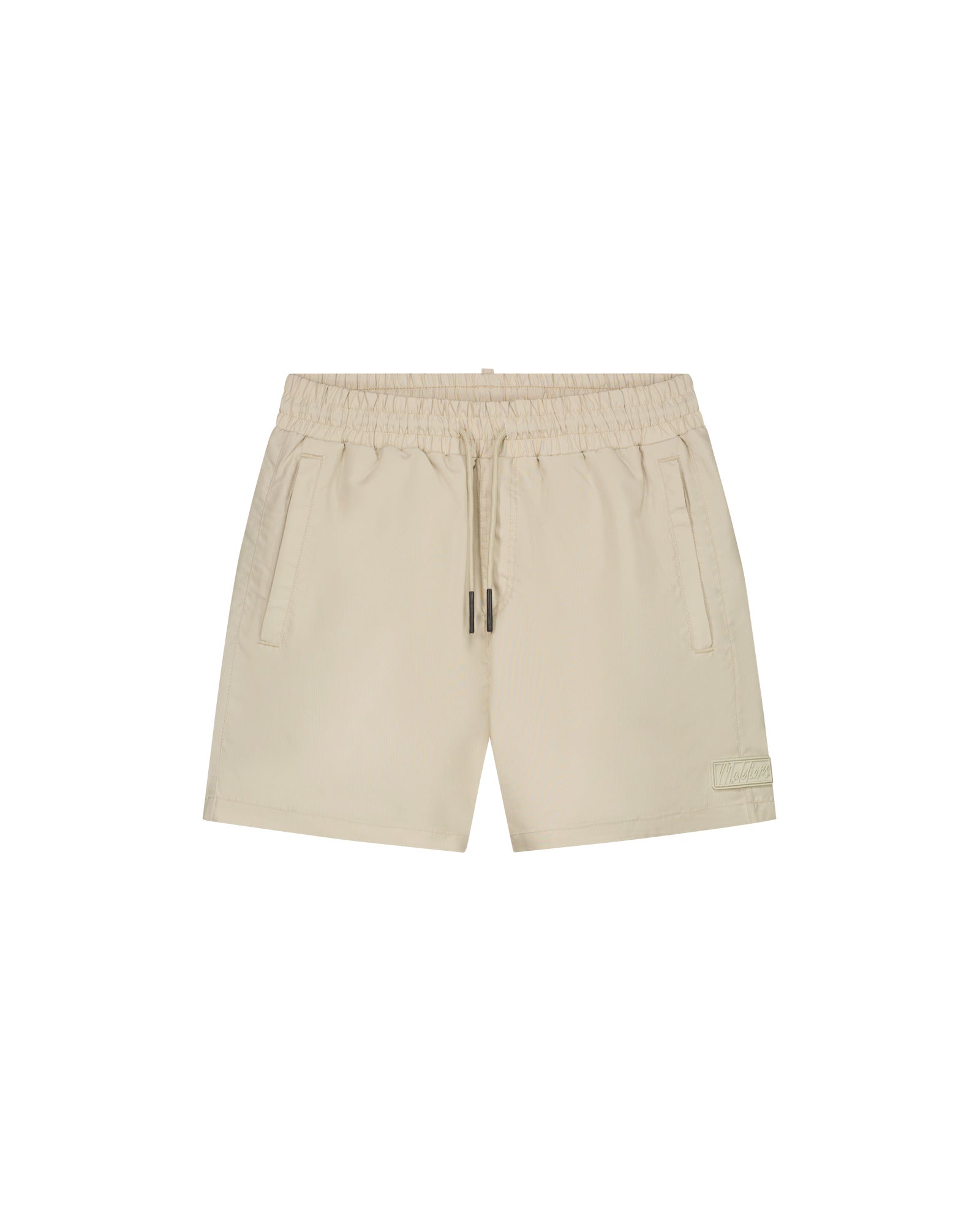 Malelions Nylon Swim Shorts | Light Taupe