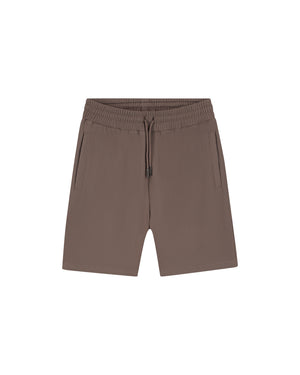 Malelions Men Ribbed Shorts | Brown