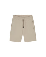Malelions Men Ribbed Shorts | Light Taupe