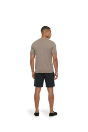 Malelions Men Knitted T-Shirt | Sage Brown