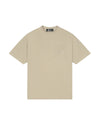  Malelions Men Emblem Towelling T-Shirt | Light Taupe