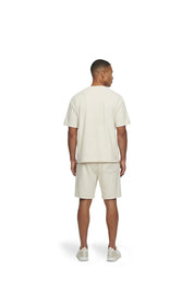 Malelions Men Emblem Towelling T-Shirt | Off-White