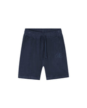Malelions Men Emblem Towelling Shorts | Navy