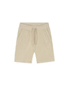  Malelions Men Emblem Towelling Shorts | Light Taupe