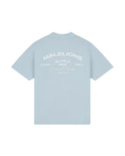 Malelions Men Permanent Vacation T-Shirt | Ice Blue