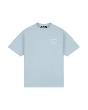 Malelions Men Permanent Vacation T-Shirt | Ice Blue