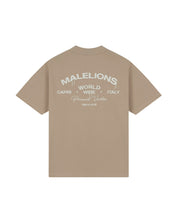 Malelions Men Permanent Vacation T-Shirt | Sage Brown