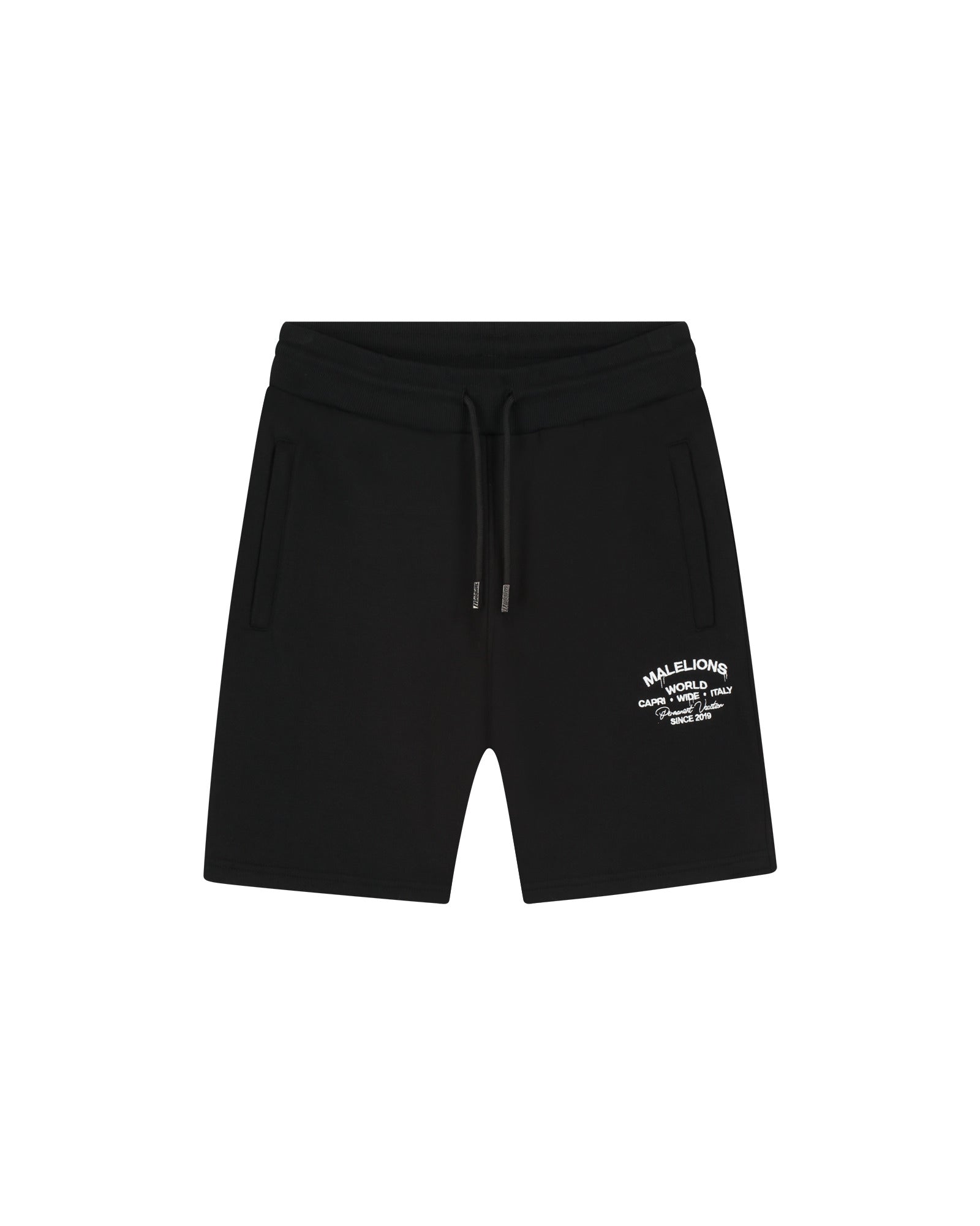 Malelions Men Permanent Vacation Shorts | Black