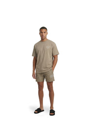 Malelions Men Permanent Vacation Swim Shorts | Sage Brown