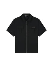 Malelions Men Capri Zip Shirt | Black