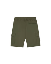 Malelions Men Capri Cargo Shorts | Vintage Green