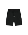  Malelions Men Capri Cargo Shorts | Black