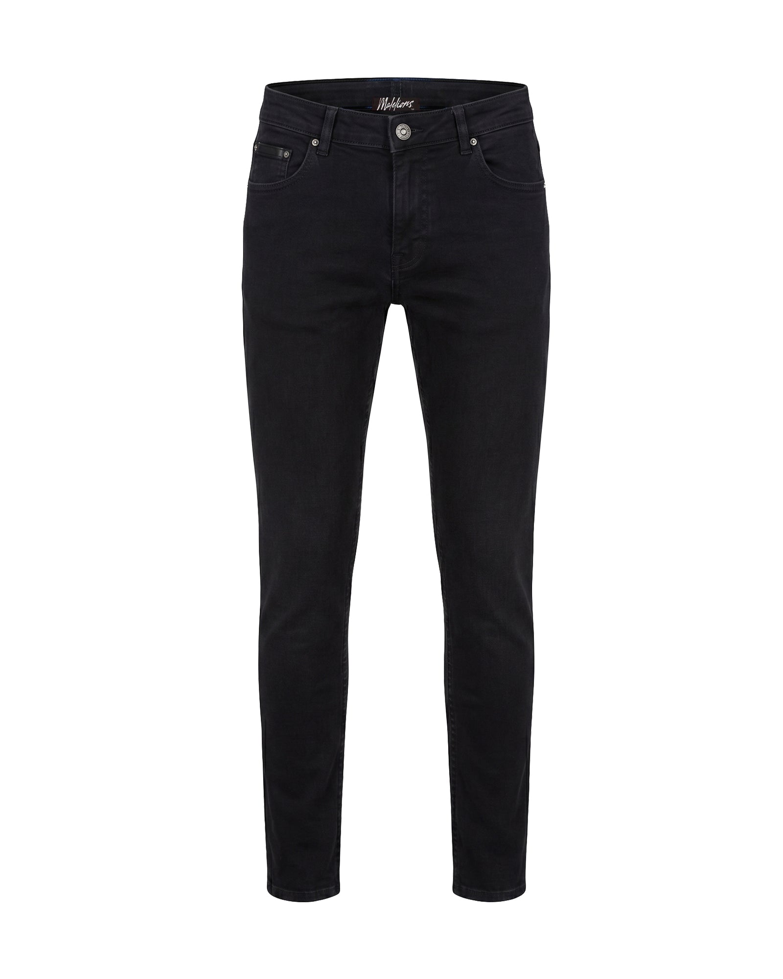 Malelions Men Slim Regular Denim | Black