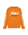  Malelions Men Motocross Longsleeve T-Shirt | Orange