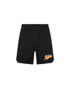  Malelions Men Perforated Mesh Shorts | Black