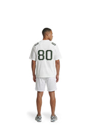 Malelions Men Unperforated Mesh Jersey | Off-White