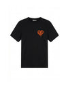  Malelions Men Dripped Heart T-Shirt | Black