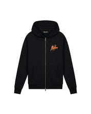Malelions Men Signature Drip Zip Hoodie | Black