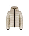  Malelions Men Padded Puffer Jacket | Cream