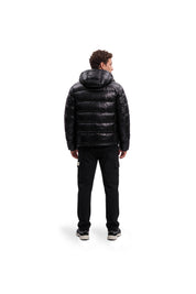Malelions Men Padded Puffer Jacket | Black