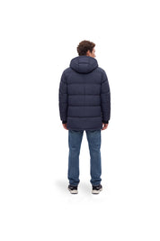 Malelions Men Padded Parka Jacket | Navy