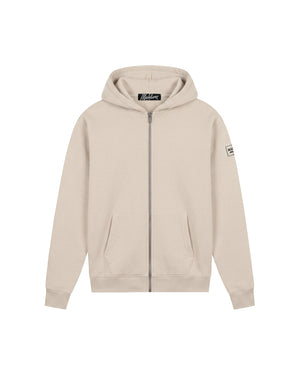Malelions Men Collection Zip Hoodie | Almond