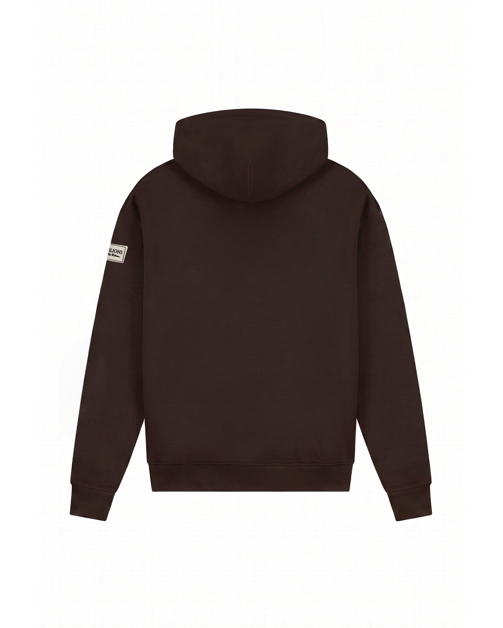 Malelions Men Collection Zip Hoodie | Brown