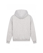 Malelions Men Society Club Zip Hoodie | Grey Melange