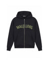  Malelions Men Society Club Zip Hoodie | Black