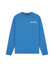 Malelions Men Society Club Longsleeve T-Shirt | Electric Blue