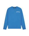  Malelions Men Society Club Longsleeve T-Shirt | Electric Blue