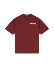 Malelions Men Society Club T-Shirt | Burgundy