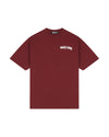  Malelions Men Society Club T-Shirt | Burgundy