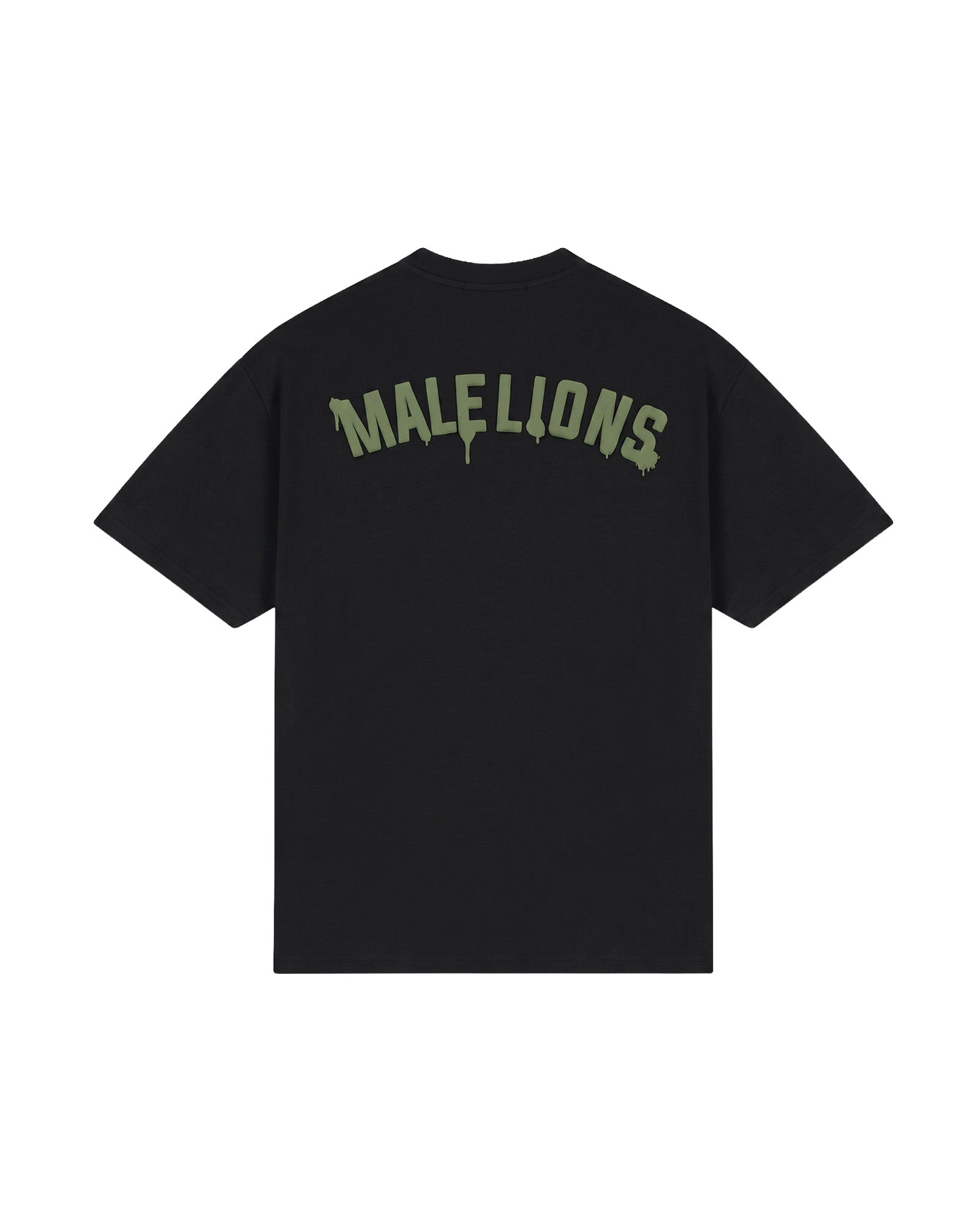 Malelions Men Society Club T-Shirt | Black