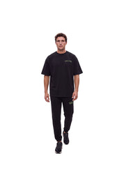 Malelions Men Society Club T-Shirt | Black