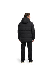 Malelions Men Padded Parka Jacket | Black